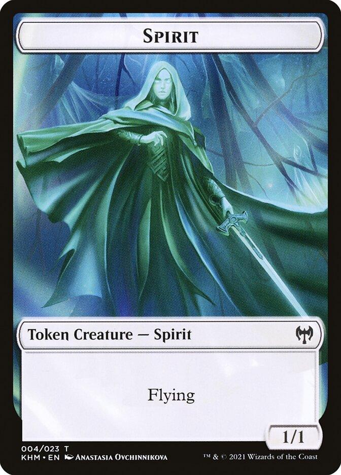 Boar // Spirit Double-sided Token [Kaldheim Commander Tokens] - La Boîte Mystère ( The Mystery Box)