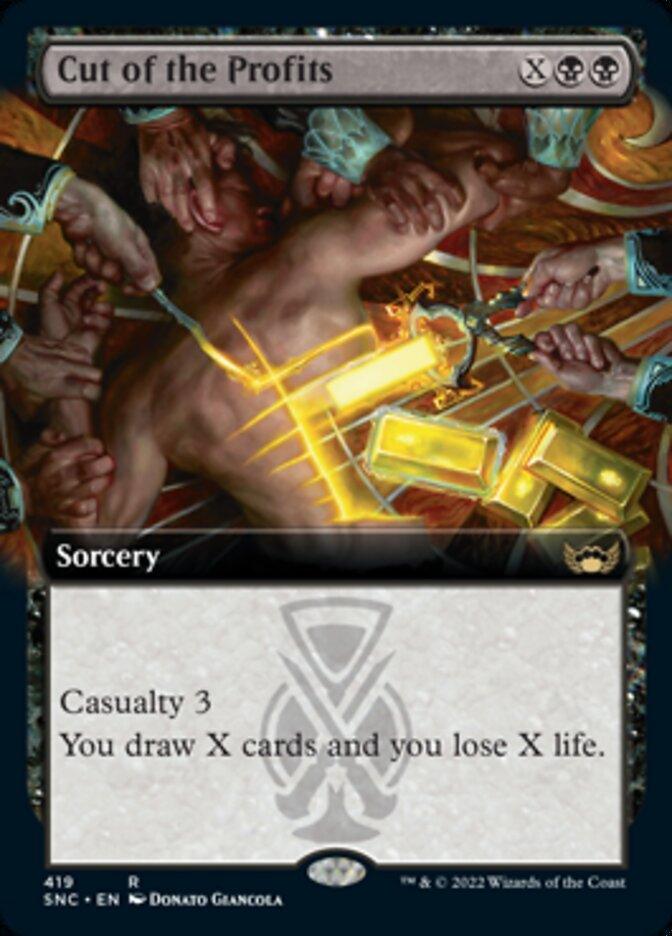 Cut of the Profits (Extended Art) [Streets of New Capenna] - La Boîte Mystère ( The Mystery Box)