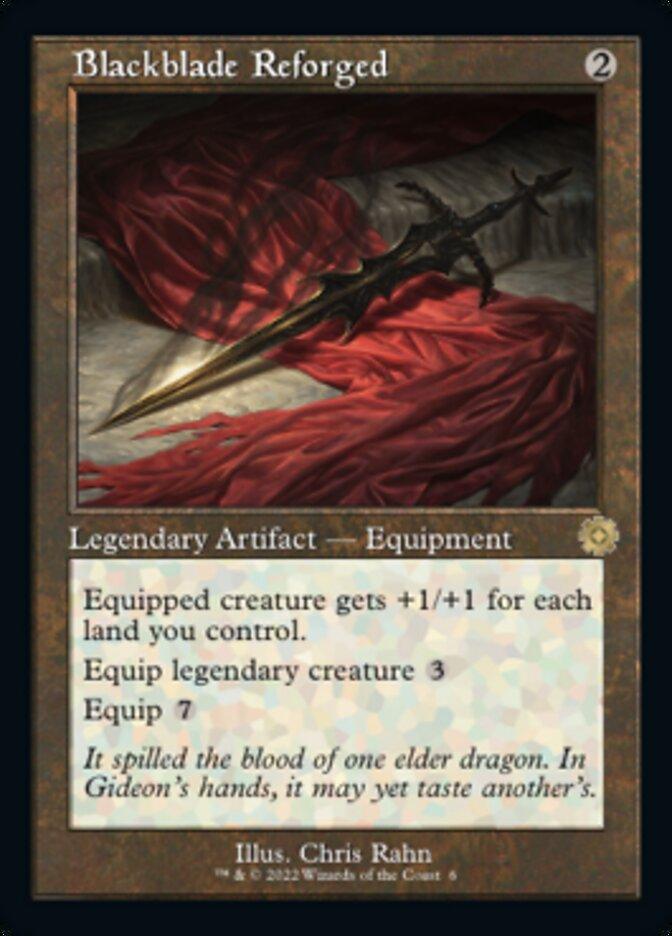 Blackblade Reforged (Retro) [The Brothers' War Retro Artifacts] - La Boîte Mystère ( The Mystery Box)