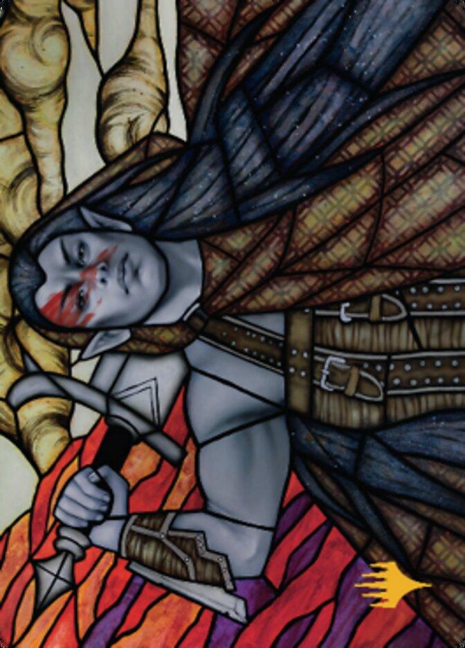 Radha, Coalition Warlord Art Card (Gold-Stamped Signature) [Dominaria United Art Series] - La Boîte Mystère ( The Mystery Box)