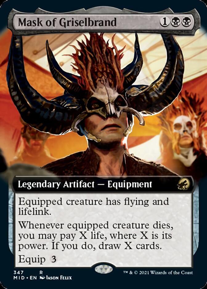 Mask of Griselbrand (Extended) [Innistrad: Midnight Hunt] - La Boîte Mystère ( The Mystery Box)