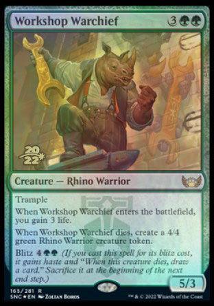 Workshop Warchief [Streets of New Capenna Prerelease Promos] - La Boîte Mystère ( The Mystery Box)