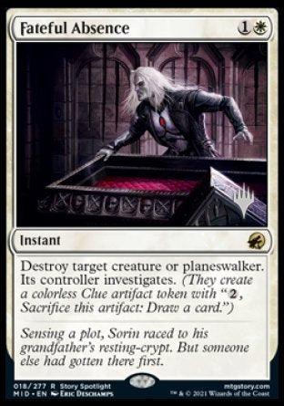 Fateful Absence (Promo Pack) [Innistrad: Midnight Hunt Promos] - La Boîte Mystère ( The Mystery Box)