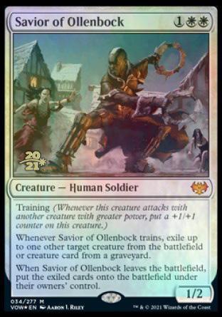Savior of Ollenbock [Innistrad: Crimson Vow Prerelease Promos] - La Boîte Mystère ( The Mystery Box)