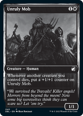 Unruly Mob [Innistrad: Double Feature] - La Boîte Mystère ( The Mystery Box)
