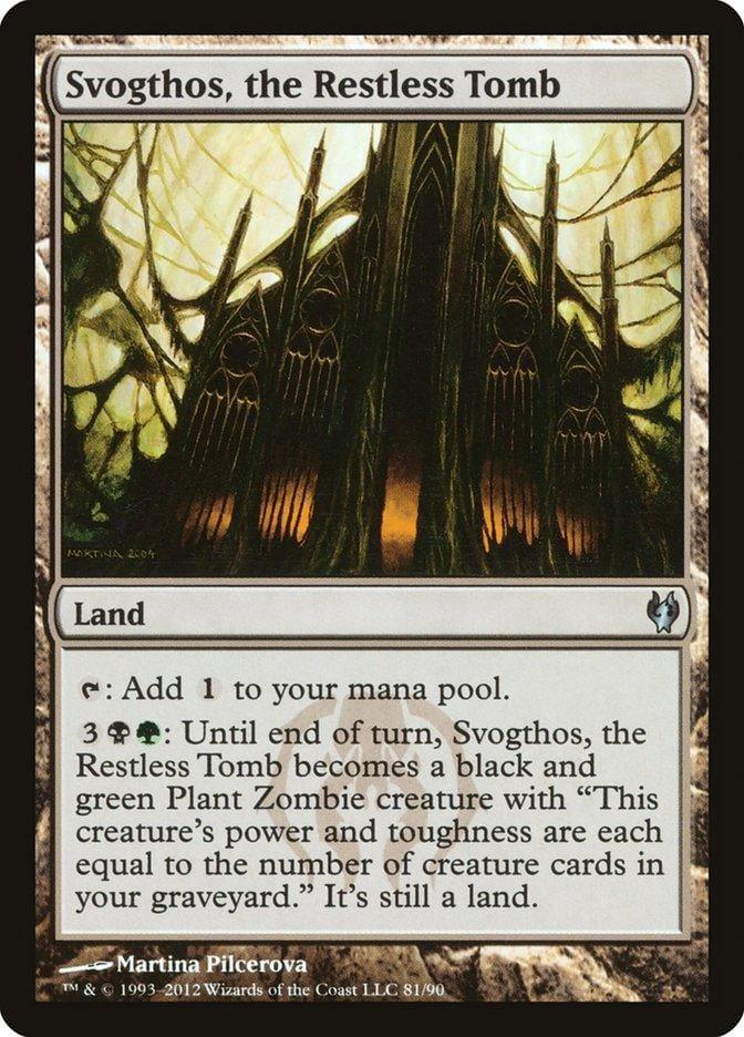 Svogthos, the Restless Tomb [Duel Decks: Izzet vs. Golgari] - La Boîte Mystère ( The Mystery Box)