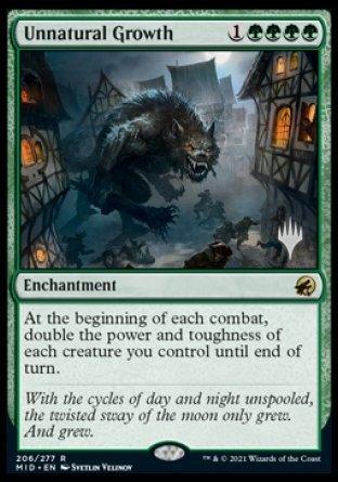 Unnatural Growth (Promo Pack) [Innistrad: Midnight Hunt Promos] - La Boîte Mystère ( The Mystery Box)