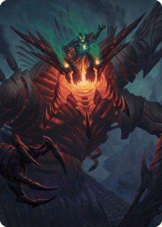 Mishra, Lost to Phyrexia Art Card [The Brothers' War Art Series] - La Boîte Mystère ( The Mystery Box)