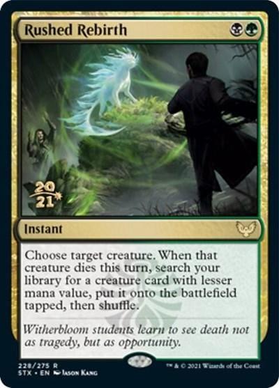 Rushed Rebirth [Strixhaven: School of Mages Prerelease Promos] - La Boîte Mystère ( The Mystery Box)