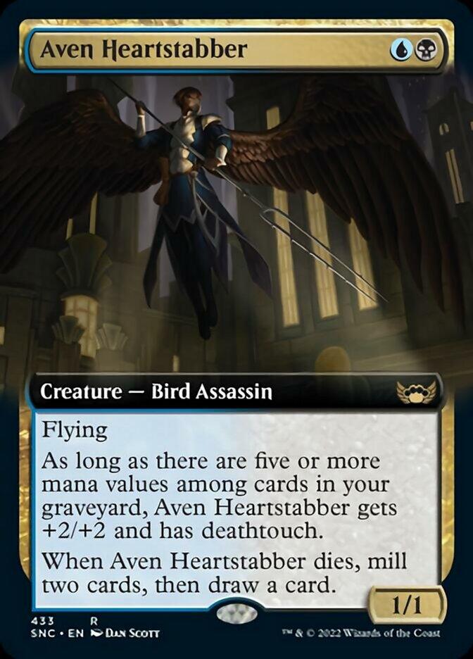Aven Heartstabber (Extended Art) [Streets of New Capenna] - La Boîte Mystère ( The Mystery Box)