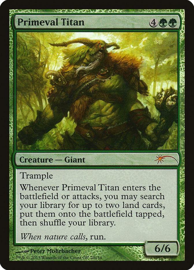 Primeval Titan (Grand Prix) [Grand Prix Promos] - La Boîte Mystère ( The Mystery Box)