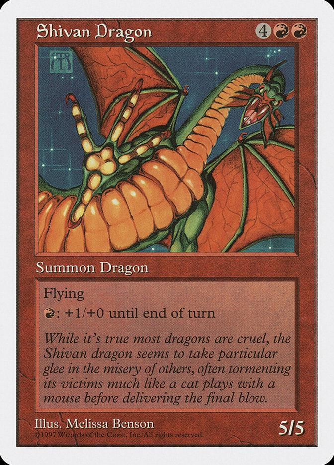 Shivan Dragon [Fifth Edition] - La Boîte Mystère ( The Mystery Box)