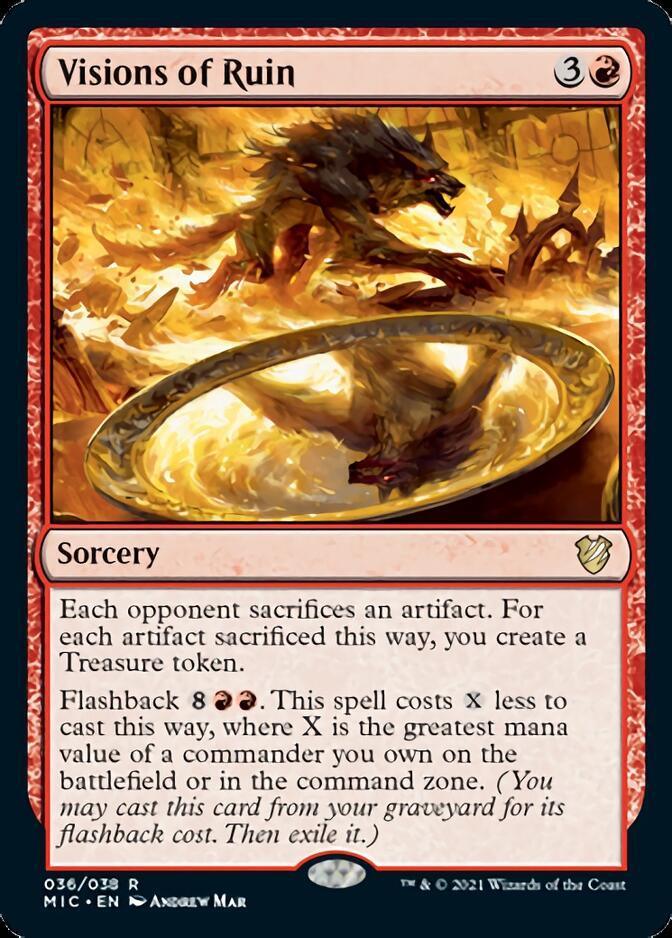 Visions of Ruin [Innistrad: Midnight Hunt Commander] - La Boîte Mystère ( The Mystery Box)