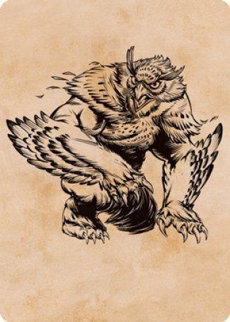 Owlbear (Showcase) Art Card [Dungeons & Dragons: Adventures in the Forgotten Realms Art Series] - La Boîte Mystère ( The Mystery Box)
