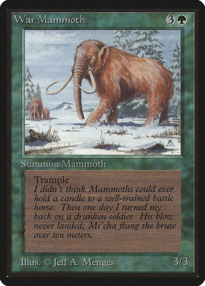 War Mammoth [Limited Edition Beta] - La Boîte Mystère ( The Mystery Box)