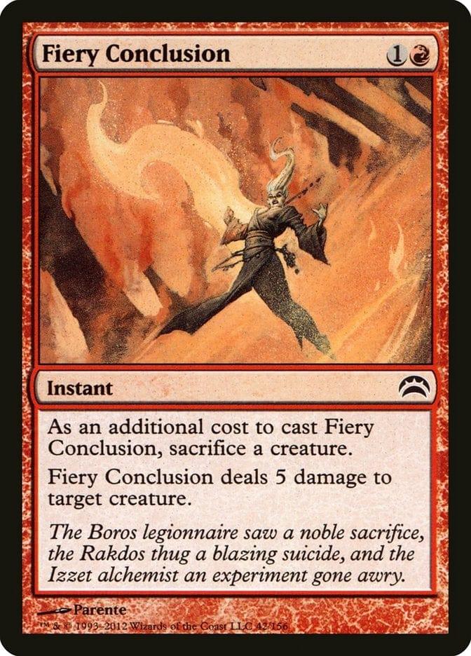 Fiery Conclusion [Planechase 2012] - La Boîte Mystère ( The Mystery Box)