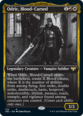 Odric, Blood-Cursed [Innistrad: Double Feature] - La Boîte Mystère ( The Mystery Box)