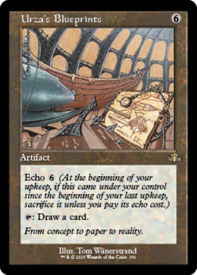 Urza's Blueprints (Retro) [Dominaria Remastered] - La Boîte Mystère ( The Mystery Box)