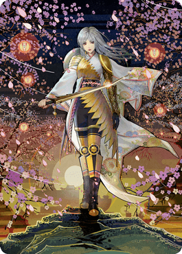 The Wandering Emperor 2 Art Card [Kamigawa: Neon Dynasty Art Series] - La Boîte Mystère ( The Mystery Box)