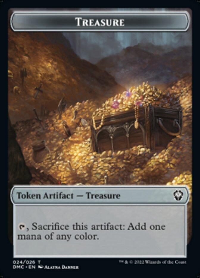 Ragavan // Treasure Double-sided Token [Dominaria United Commander Tokens] - La Boîte Mystère ( The Mystery Box)