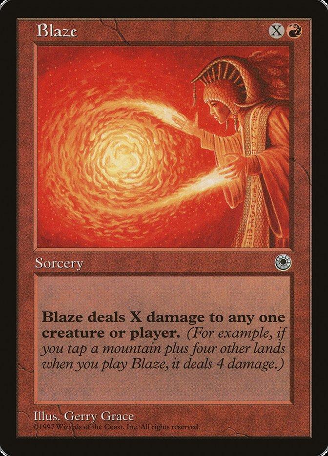 Blaze (No Flavor Text) [Portal] - La Boîte Mystère ( The Mystery Box)
