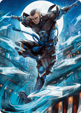 Kaito Shizuki 1 Art Card [Kamigawa: Neon Dynasty Art Series] - La Boîte Mystère ( The Mystery Box)