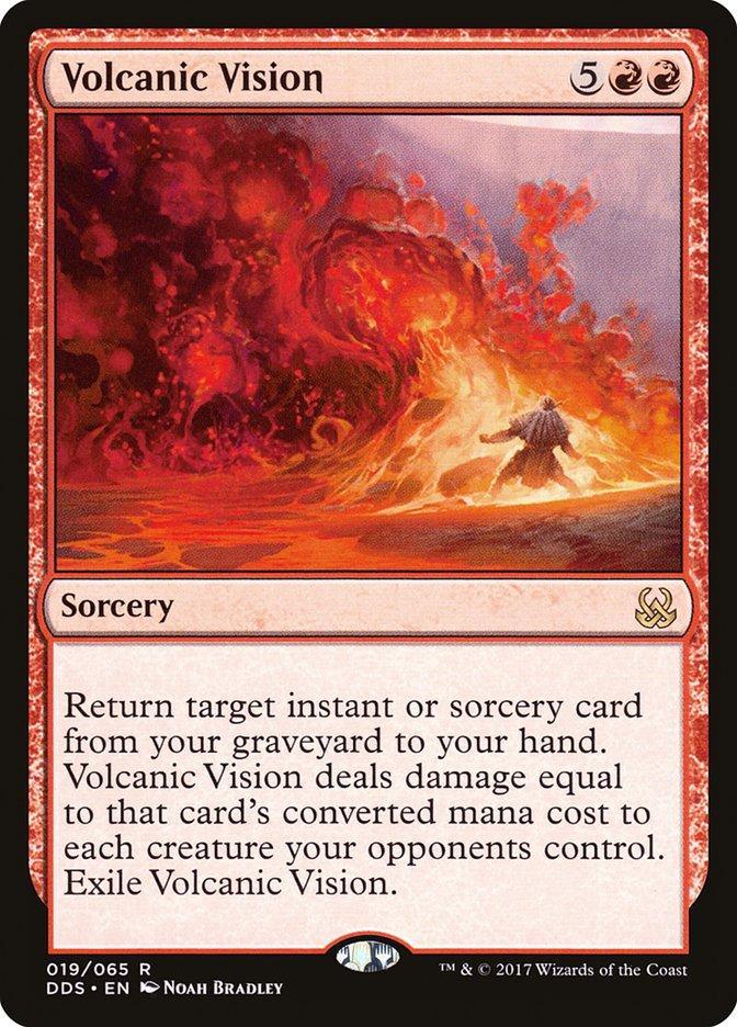Volcanic Vision [Duel Decks: Mind vs. Might] - La Boîte Mystère ( The Mystery Box)