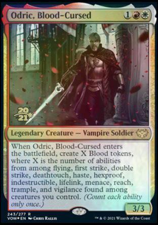 Odric, Blood-Cursed [Innistrad: Crimson Vow Prerelease Promos] - La Boîte Mystère ( The Mystery Box)
