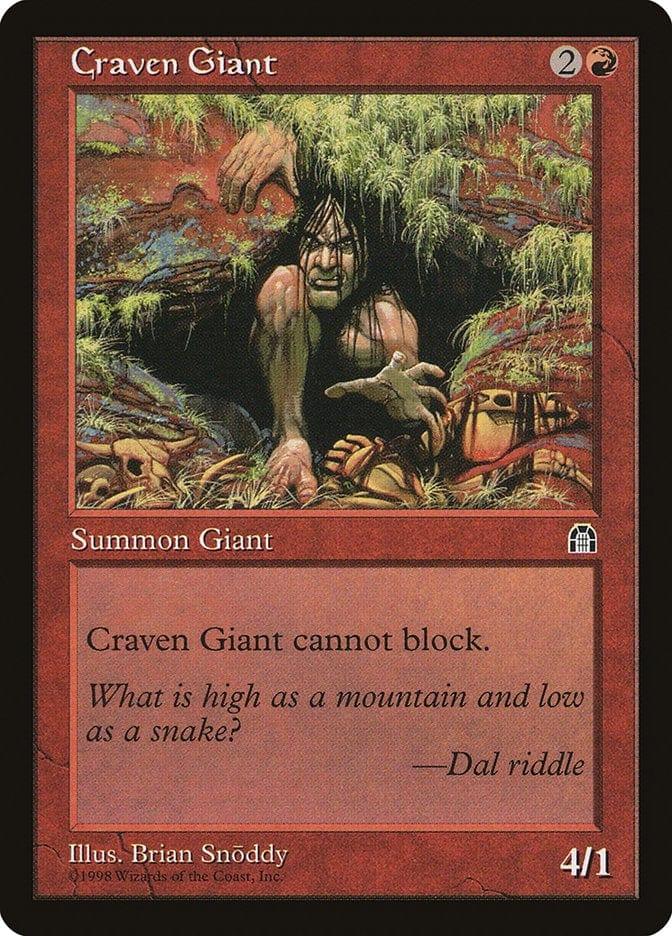 Craven Giant [Stronghold] - La Boîte Mystère ( The Mystery Box)