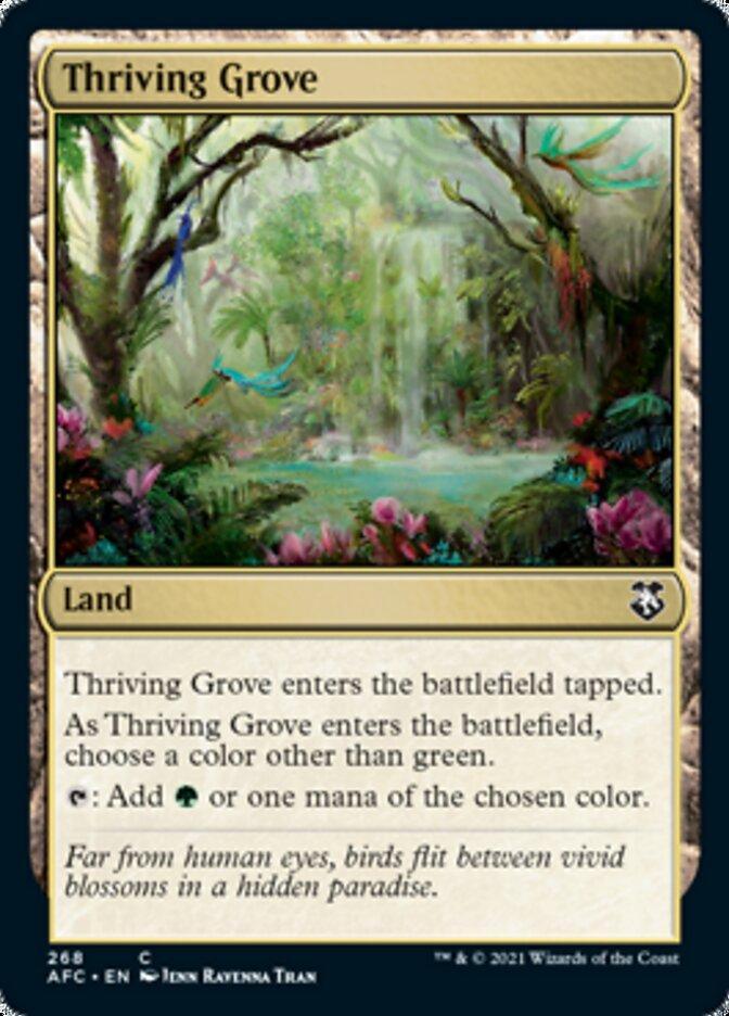 Thriving Grove [Dungeons & Dragons: Adventures in the Forgotten Realms Commander] - La Boîte Mystère ( The Mystery Box)