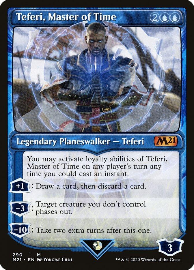 Teferi, Master of Time (Showcase) [Core Set 2021] - La Boîte Mystère ( The Mystery Box)