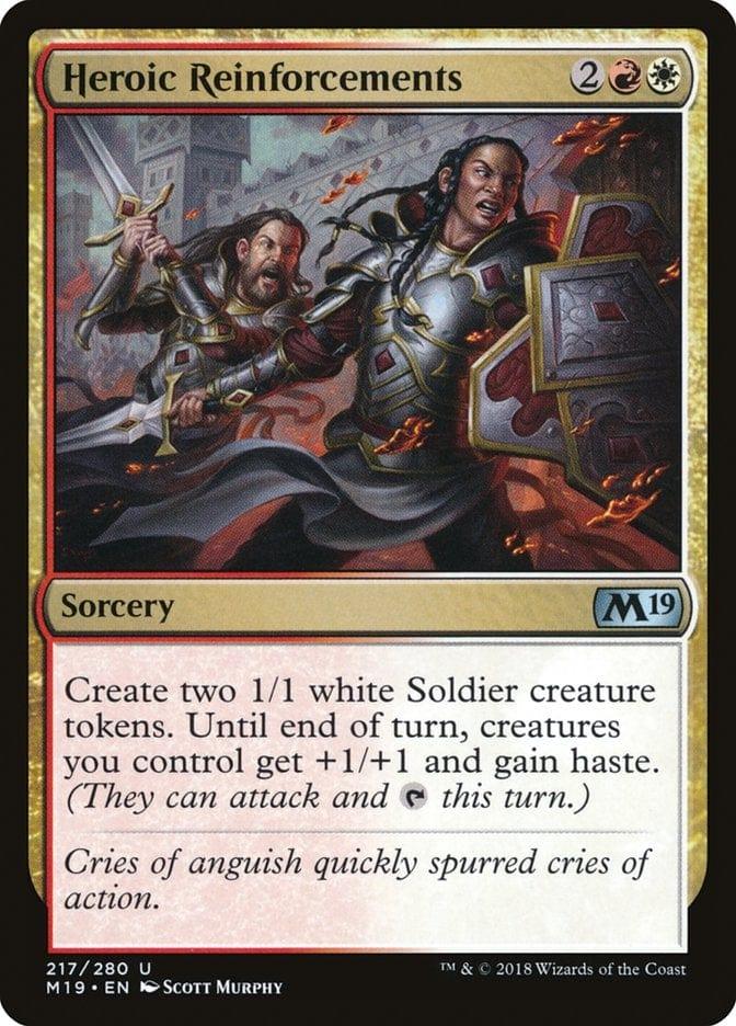 Heroic Reinforcements [Core Set 2019] - La Boîte Mystère ( The Mystery Box)