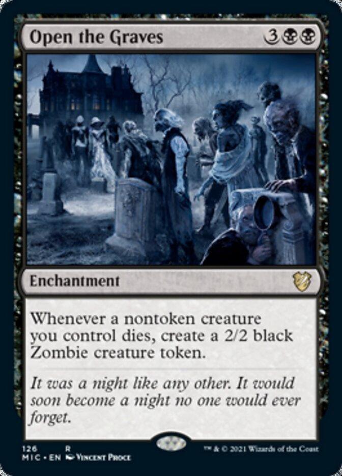 Open the Graves [Innistrad: Midnight Hunt Commander] - La Boîte Mystère ( The Mystery Box)