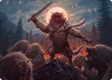 Tovolar, the Midnight Scourge 1 Art Card [Innistrad: Midnight Hunt Art Series] - La Boîte Mystère ( The Mystery Box)