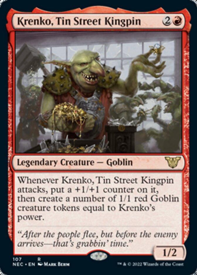 Krenko, Tin Street Kingpin [Kamigawa: Neon Dynasty Commander] - La Boîte Mystère ( The Mystery Box)
