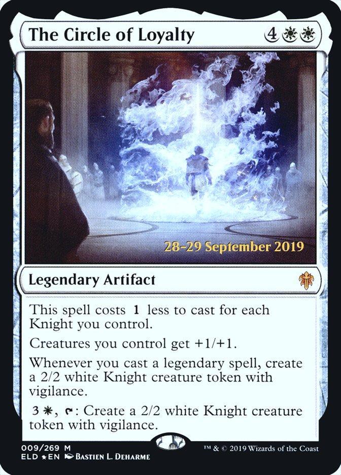 The Circle of Loyalty [Throne of Eldraine Prerelease Promos] - La Boîte Mystère ( The Mystery Box)