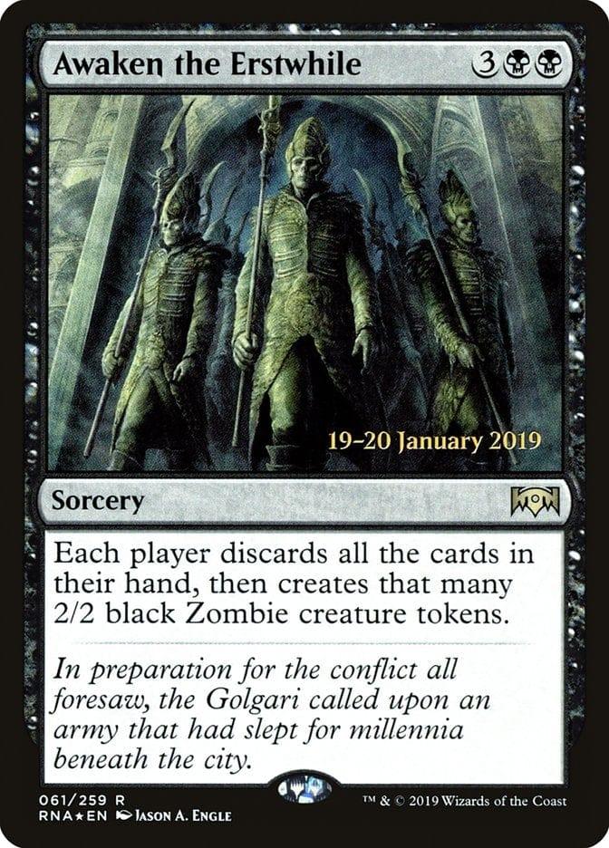 Awaken the Erstwhile [Ravnica Allegiance Prerelease Promos] - La Boîte Mystère ( The Mystery Box)