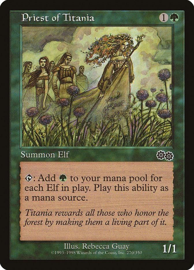 Priest of Titania [Urza's Saga] - La Boîte Mystère ( The Mystery Box)