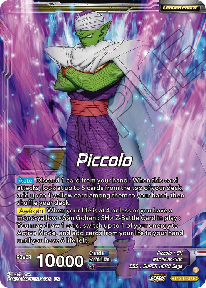 Piccolo // Piccolo, Facing New Foes (BT18-090) [Dawn of the Z-Legends Prerelease Promos] - La Boîte Mystère ( The Mystery Box)