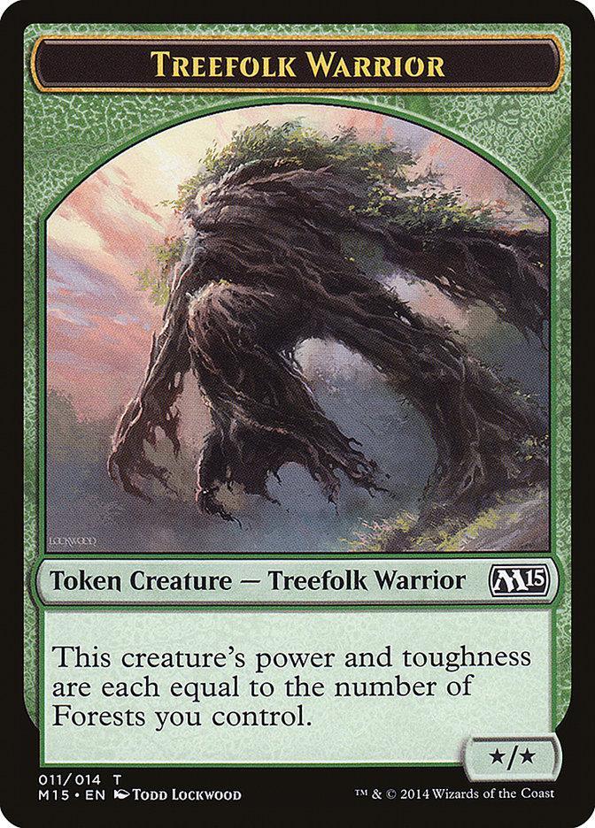 Treefolk Warrior [Magic 2015 Tokens] - La Boîte Mystère ( The Mystery Box)