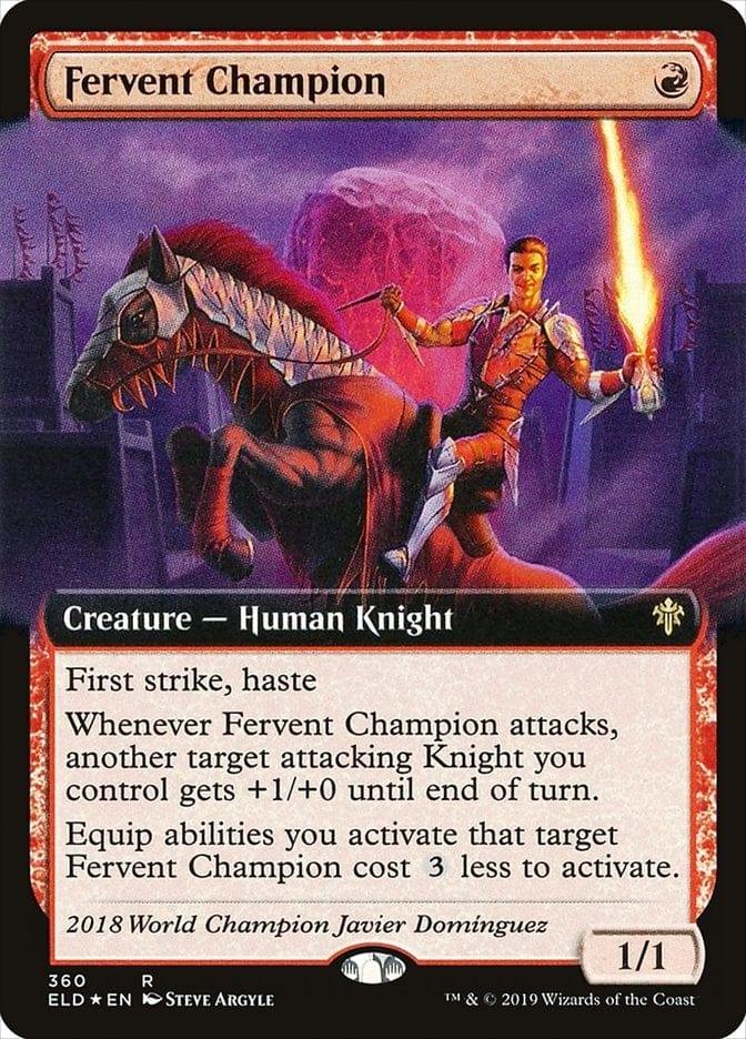 Fervent Champion (Extended) [Throne of Eldraine] - La Boîte Mystère ( The Mystery Box)