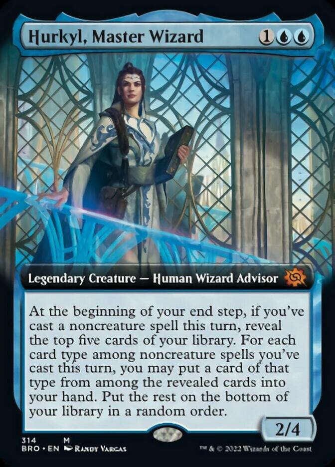 Hurkyl, Master Wizard (Extended Art) [The Brothers' War] - La Boîte Mystère ( The Mystery Box)