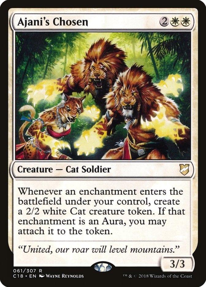 Ajani's Chosen [Commander 2018] - La Boîte Mystère ( The Mystery Box)