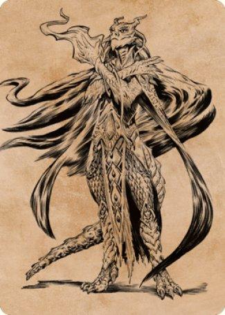Lozhan, Dragons' Legacy Art Card [Commander Legends: Battle for Baldur's Gate Art Series] - La Boîte Mystère ( The Mystery Box)