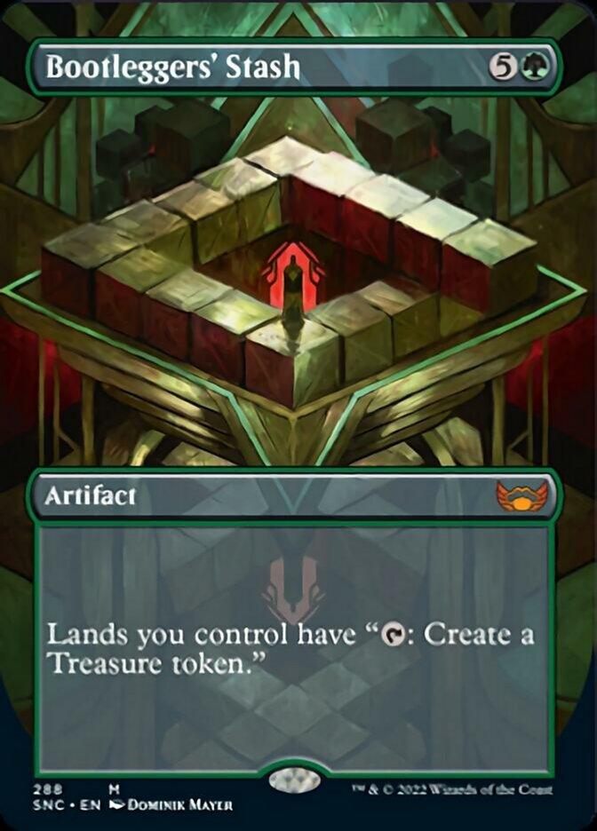 Bootleggers' Stash (Borderless Alternate Art) [Streets of New Capenna] - La Boîte Mystère ( The Mystery Box)