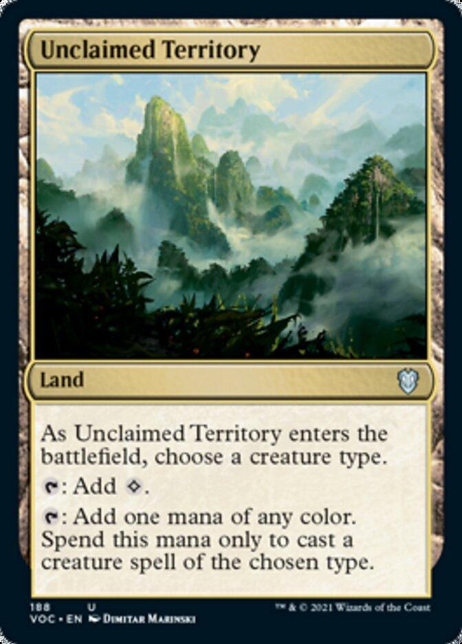Unclaimed Territory [Innistrad: Crimson Vow Commander] - La Boîte Mystère ( The Mystery Box)