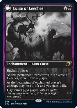 Curse of Leeches // Leeching Lurker [Innistrad: Double Feature] - La Boîte Mystère ( The Mystery Box)