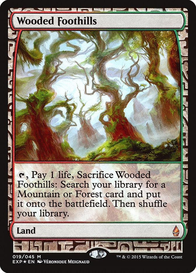 Wooded Foothills [Zendikar Expeditions] - La Boîte Mystère ( The Mystery Box)