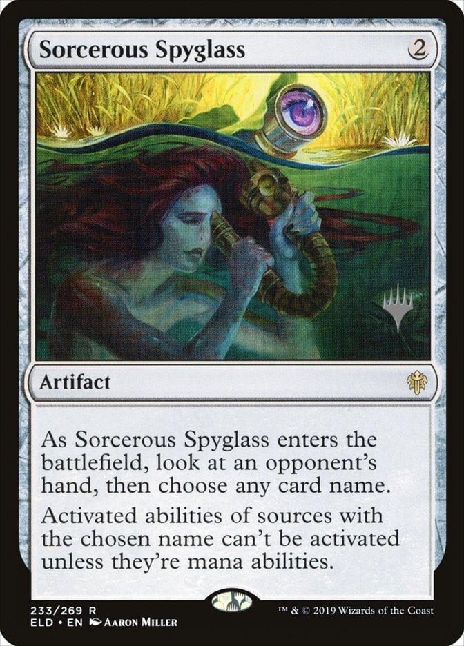 Sorcerous Spyglass (Promo Pack) [Throne of Eldraine Promos] - La Boîte Mystère ( The Mystery Box)
