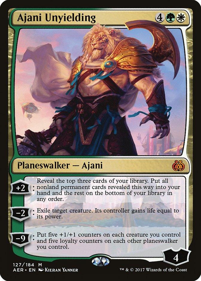 Ajani Unyielding [Aether Revolt] - La Boîte Mystère ( The Mystery Box)